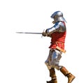 Armored knight Royalty Free Stock Photo