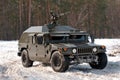 Armored military vehicle HMMWV