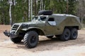 Armored russian truck