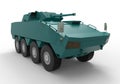 Armored troop-carrier Royalty Free Stock Photo