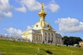 Armorial housing of Grand Palace in Peterhof