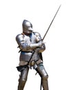 Armoured knight Royalty Free Stock Photo