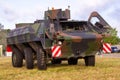 Armoured personnel carrier from german army Royalty Free Stock Photo