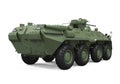 Armoured Personnel Carrier Isolated