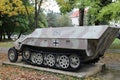 Armoured personnel carrier in Military museum in Banska Bystrica