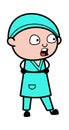 Arms Folded Surgeon Cartoon Talking