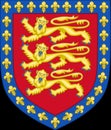 Glossy glass Arms of John of Eltham, Earl of Cornwall