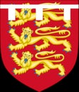 Glossy glass Arms of Thomas of Brotherton, 1st Earl of Norfolk