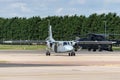 Army Air Corps Britten-Norman BN-2T-4S Defender T3 ZH004 at Royal Air Force RAF Waddington.