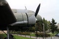 Army airplane in Military museum in Banska Bystrica