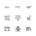 army , armour , tanks , guns , wars , eps icons set vector