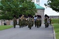 Army Band, Changing of the Guard, La Citadelle, Quebec, Canada Royalty Free Stock Photo