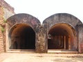 Army Barracks at St. Angelo`s Fort, Kannur, Kerala, India...