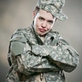 Army Brat Royalty Free Stock Photo
