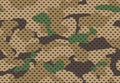 Army camouflage pattern. Military camouflaged fabric texture print, camo textile and green seamless vector background Royalty Free Stock Photo