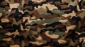 Army camouflage shading fabric Royalty Free Stock Photo