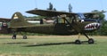 Army Cessna O-1 Bird Dog, Bagnoli Italy Takeoff, Aviation Heritage