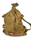 Army duffel bag Royalty Free Stock Photo