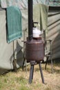 Army field kitchen stove