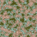 Army green and brown woodland camouflage fabric texture background Royalty Free Stock Photo