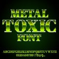 Army green font