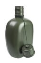 Army green plastic canteen