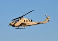 Army helicopter in flight Royalty Free Stock Photo