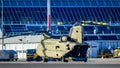 army helicopter at linz airport