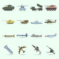 Army Icons Set