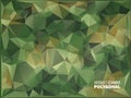 Army Military. Camouflage Background. Made of Geometric Triangles Shapes. Vector illustration. polygonal style. Royalty Free Stock Photo