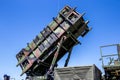 Army military mobile MIM-104 Patriot surface-to-air missile SAM system. Germany - June 9, 2018 Royalty Free Stock Photo