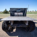 Army military Vehicle modified for farms and ranches at Heartland Museum of Military Vehicles.