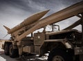 Army missile launcher Royalty Free Stock Photo