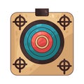 Target Practice Board Royalty Free Stock Photo