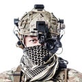 Army Ranger in field Uniforms Royalty Free Stock Photo