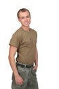 Army soldier guy Royalty Free Stock Photo