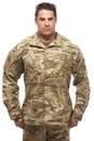 Army soldier standing