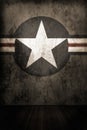 Military army star stage background