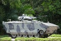 Army tank on display Royalty Free Stock Photo