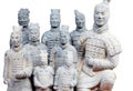 Army of terracotta warriors Royalty Free Stock Photo