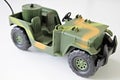 Army toy truck Royalty Free Stock Photo