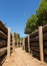 Army trenches at Anzac Cove Gallipoli