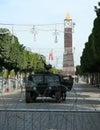 Army of Tunisia in Square of Tunisia.