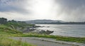 Arnao beach in the council of CastrillÃ³n, Principality of Asturias