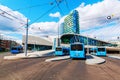 Arnhem Centraal Railway Station in Arnhem, Netherlands Royalty Free Stock Photo