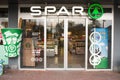 Entrance of Spar store in Arnhem