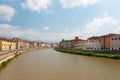 Arno river Royalty Free Stock Photo