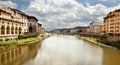 Arno river in Florence (Firenze)
