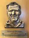 Arnold Palmer Hall of Fame Plaque