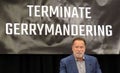Arnold Schwarzenegger at the Terminate Gerrymandering event in Ohio on March 2024 Royalty Free Stock Photo